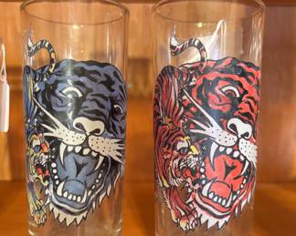 VINTAGE ED HARDY GLASSES