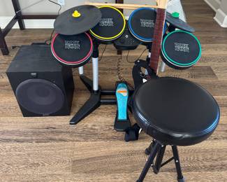 Rock Band set