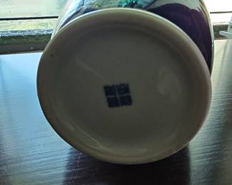 Blue and White Prunus Porcelain Vase