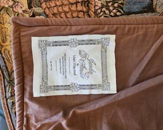 Jardin d'Amour "Le Rêve" Tapestry by Marc Waymel for Franklin Mint