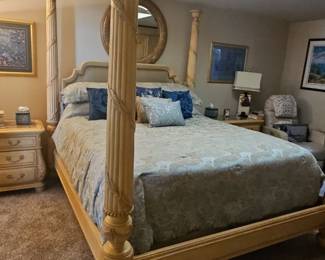 Bernhardt Four-Poster Canopy Bed