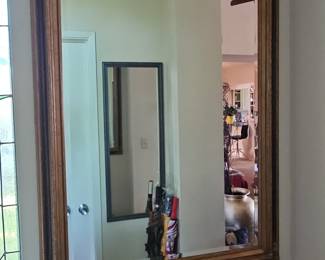 Ornate Gilt Wood Mirror