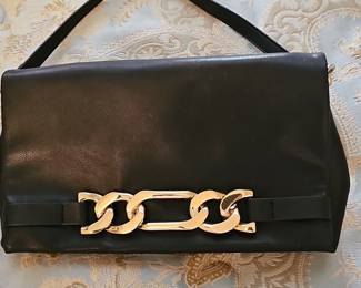 Persian Style Printed Clutch/Bag with Chain Strap