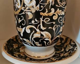 Formalities by Baum Bros. Porcelain Cup and Saucer Set