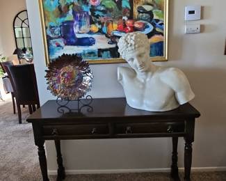 Neoclassical Style Marble Bust of a Male Figure