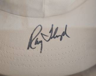 Autographed Pacific Bell Cap by Ray Floyd - Framed