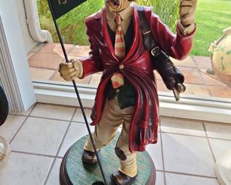 Peter Mook "Missed" Golfer Figurine