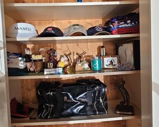 Golf Memorabilia Collection with METALLICRAFT LIMITED Duffel Bag