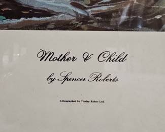 Spencer Roberts "Mother & Child" Limited Edition Print
