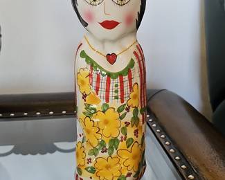 Bella Casa by Ganz Susan Paley "Daisy" Ceramic Vase