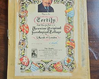 Lkersh of London "London Bus 1914" Collage