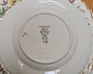 Royal Doulton Chatsworth Yellow Green China Dinnerware Set