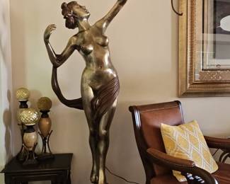 Bronze Statue of Diana, Goddess of the Hunt by Jean Falguiere
