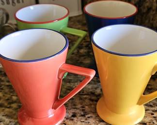 Set of 4 "Angleterre" Ceramic Mugs by Portmeirion