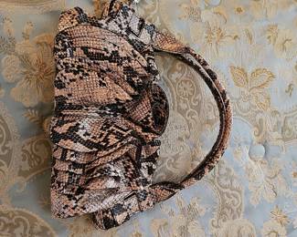 Persian Style Printed Clutch/Bag with Chain Strap