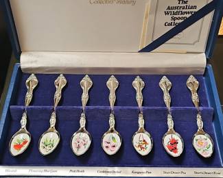 Australian Collectors' Treasury Wildflower Spoon Collection