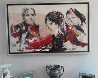 Gino Hollander original oil painting