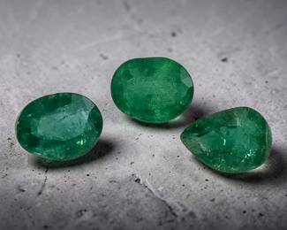 2.29 Carat Natural Zambian Emerald Parcel (Mixed Cuts)
