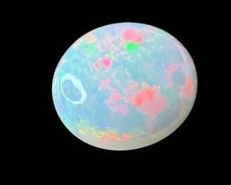 9.25 Carat Natural Welo Opal (Cabochon)