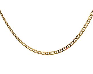 Mariner Chain Necklace in 14k Yellow Gold