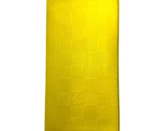 Louis Vuitton Damier Infini Yellow Long Wallet