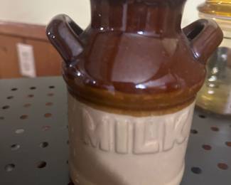 Vintage ceramic milk jug