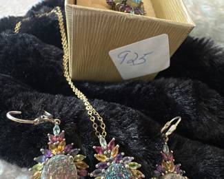 Vintage 925 jewelry set 
