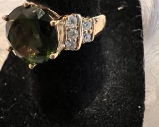 10k TH Marked Ring sz 7