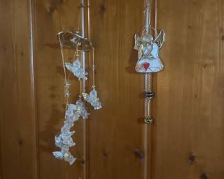 angel-themed wind chimes