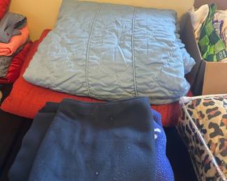bedding and blankets