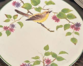 vintage Chelsea Bird dinner plates