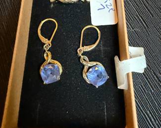 Matching ring and earring set (ring is a size 7)