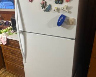 white refrigerator 