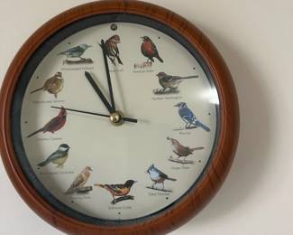 Mark Feldstein & Associates Original Singing Bird Clock