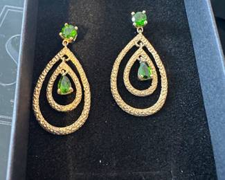 Lovely gold earrings
