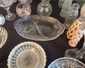 Vintage glassware