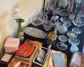 glassware, frames, and more