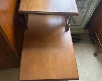 Vintage step-end table