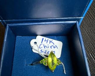 14K ring from China - size 7