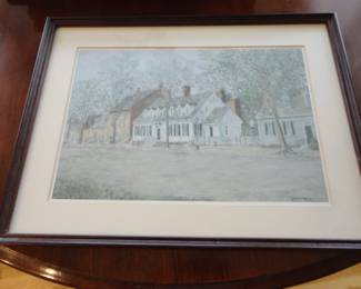 The Raleigh Tavern in Williamsburg