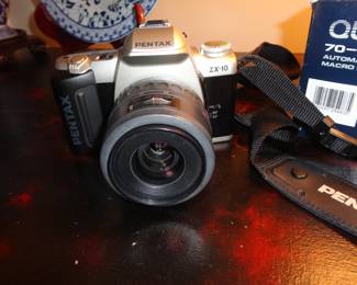 PentaxZx-M 35mm Camera/Quantaray Lens