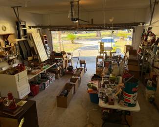 Garage full! Tools and so much more