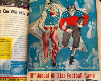 To be sold as a lot of 15 volumes of Vintage sports programs, tickets, etc.