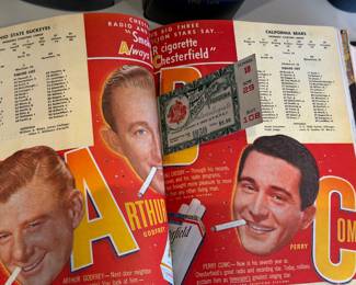 To be sold as a lot of 15 volumes of Vintage sports programs, tickets, etc.