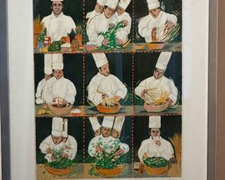 Great Chefs of America by Guy Buffet -  8 lithos - LTD ED   24 0f 500