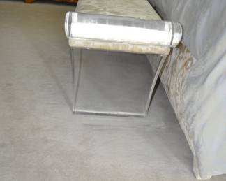 Vintage Barry Richman Lucite Bench