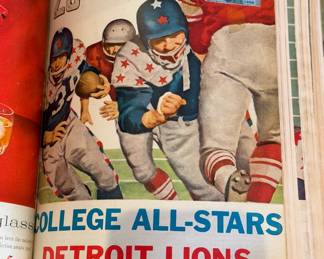 To be sold as a lot of 15 volumes of Vintage sports programs, tickets, etc.