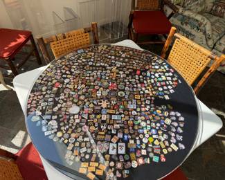 Collection of vintage Olympic & sports pins