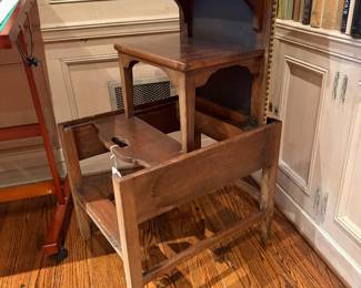 Late 18th Century Georgian Metamorphic library steps/stool