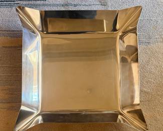 MCM Silver Plate Tray by Lino SABATTINI